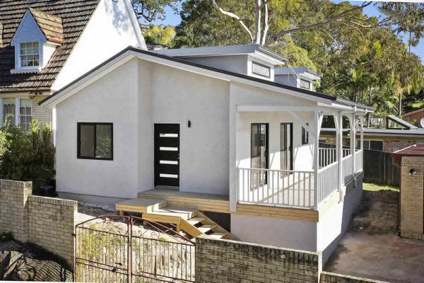 Granny-flat-sydney-60sqm-open-plan-design-render-balcony-frontage-view-secondary-dwelling-build